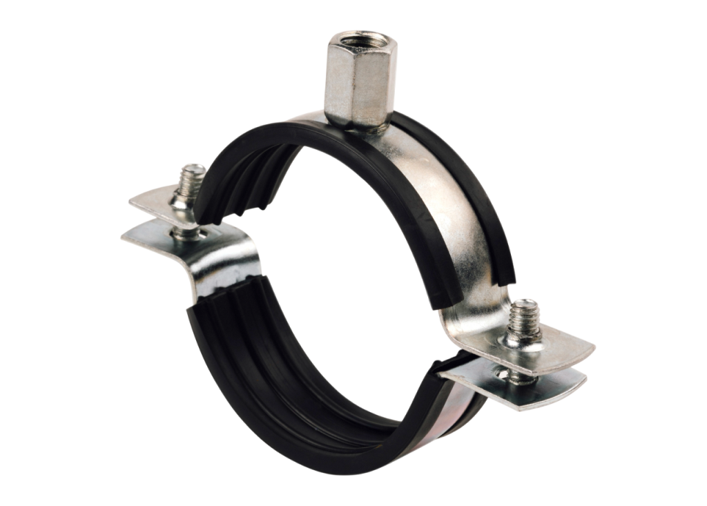 Хомут сантехнический с комби-гайкой