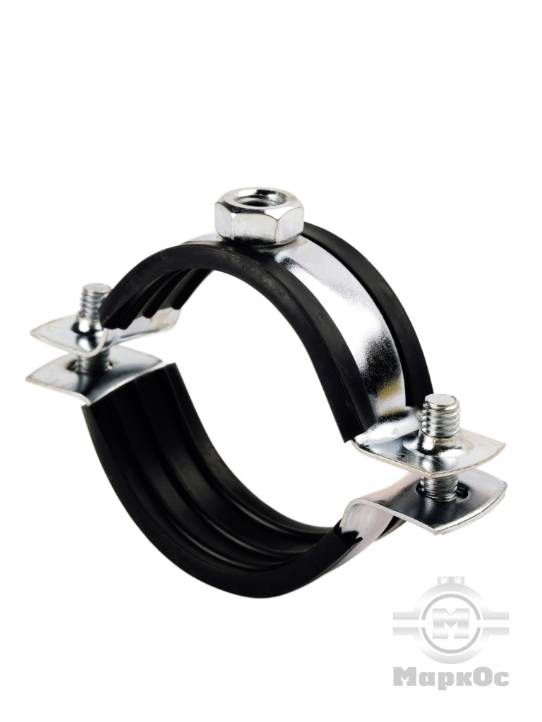 Хомут сантехнический 2 1/2" (72-78) М8 Хомут сантехнический 2 1/2" (72-78) М8